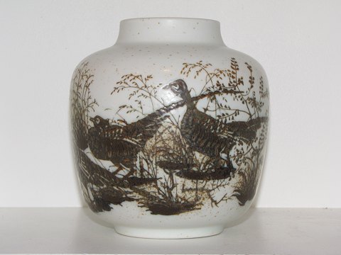 Royal Copenhagen keramik
Større vase med fasaner