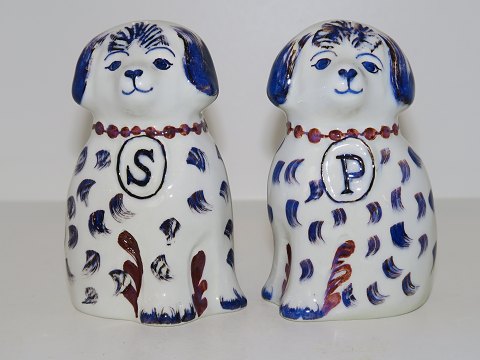 Royal Copenhagen fajance figur
Hunde salt- og peberbøsse