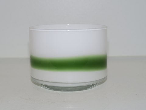 Holmegaard Palet
Sugar bowl with green stribe