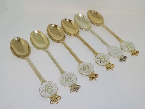 Michelsen
Set of six Commemorative spoons from 1967