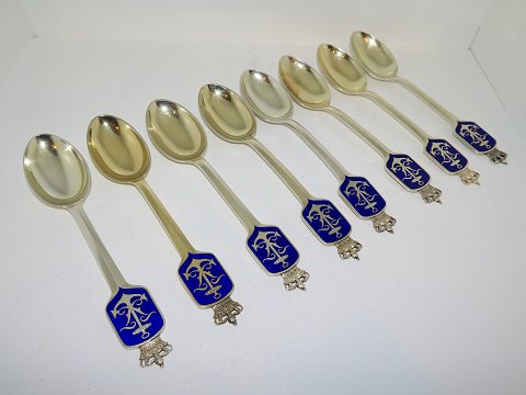 Michelsen
Set of eight Commemorative spoons from 1949
