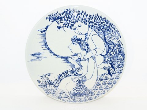 Bjorn Wiinblad art pottery
Blue plate - Twilight