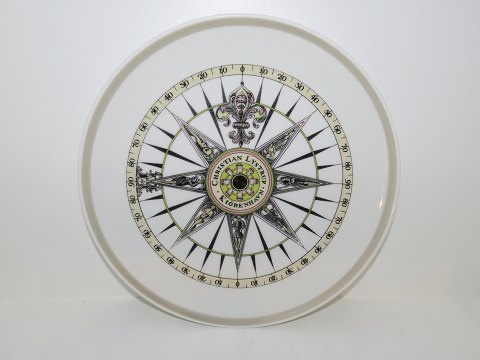 Royal Copenhagen 
Compass plate 1975
