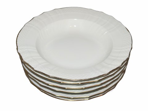 Sirius with gold edge 
Soup plate 23.5 cm.