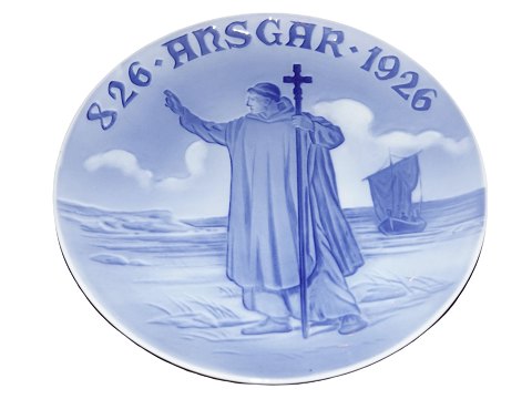Royal Copenhagen Mindeplatte fra 1926
Ansgar 826-1926