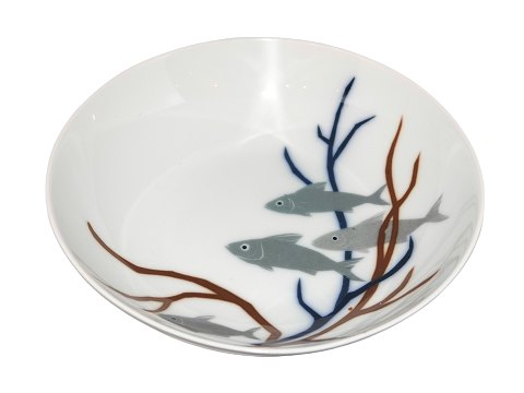 Royal Copenhagen 
Unique bowl with fish from 1990
