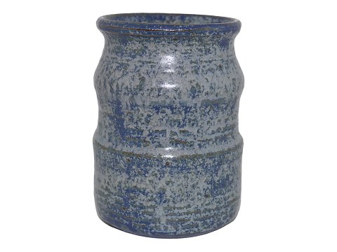 Hjorth art pottery
Blue vase signed "Lone"