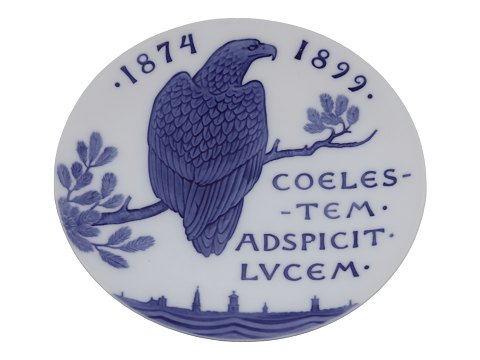 Royal Copenhagen Commemorative plate from 1899
The Students of 1874 25th. jubilee 1874-1899