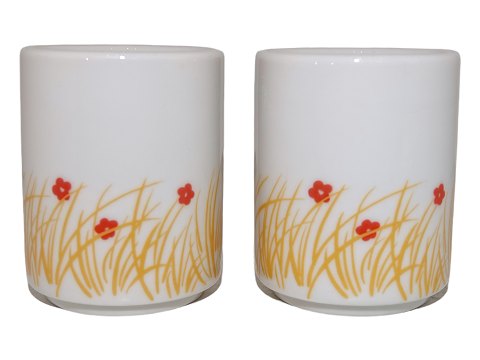 Royal Copenhagen Picknick
Small beaker with red and yellow flowers