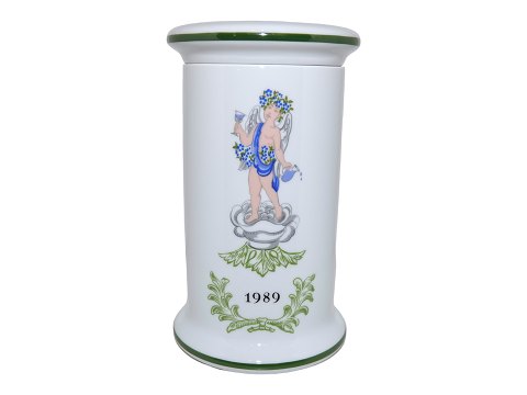 Bing & Grondahl Kitchen Line 
Large spice jar from 1989