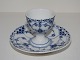 Blue Fluted Half Lace
Rare egg cup on stand