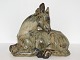 Large Royal Copenhagen stoneware figurine
Deer by artist Knud Kyhn