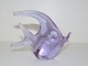 Holmegaard 
Purple fish figurine