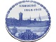 Royal Copenhagen commemorative plate from 1918
The 50th. Jubilee of the city Esbjerg