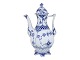 Blue Fluted Full Lace
Small coffee pot
