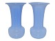 Holmegaard
Blue opaline miniature art glass vase