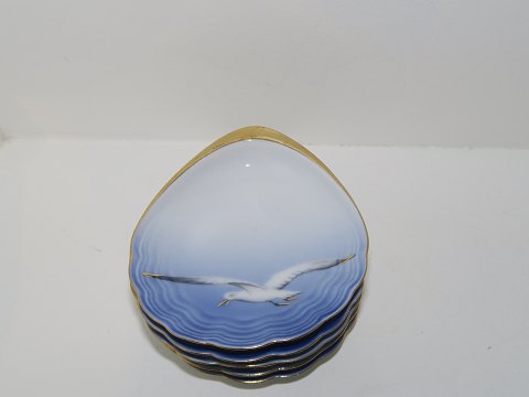 Seagull with gold edgeSmall tray