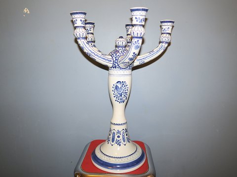 TranquebarLarge and rare five-armed candle light holder