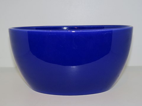 UrsulaStor oval mørkeblå skål