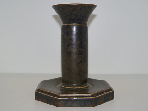 Bing & GrondahlArt pottery candle light holder