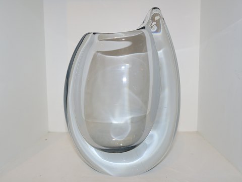 Stor svensk glaskunst vase fra ca. 1950-1960