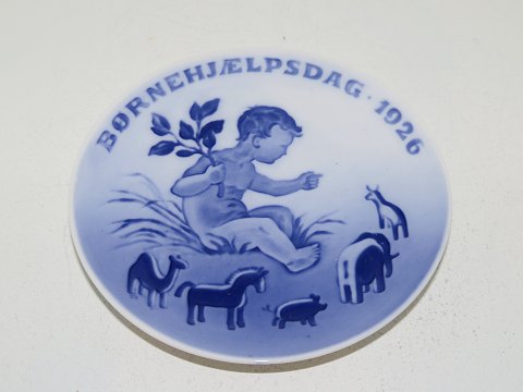 Royal Copenhagen  Børnehjælpsdags platte 1926