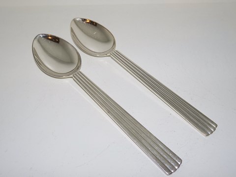 Georg Jensen Bernadotte silver plateSoup spoon 19.5 cm.