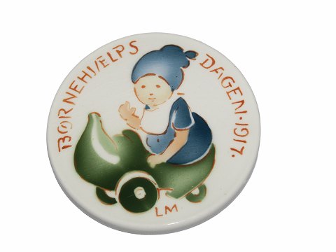 Aluminia Child Welfare Plate 1917