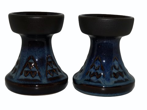 Søholm keramikMørkeblå lysestage