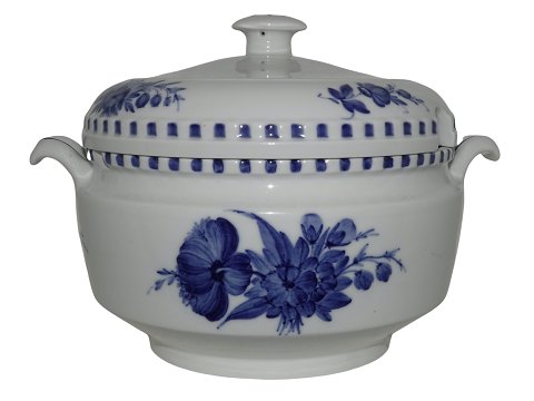 Blå Blomst FlettetTidlig rund suppeterrin fra 1810-1820