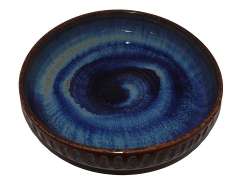 Michael Andersen keramikLav skål med flot blå glasur