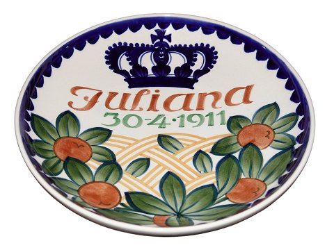 AluminiaStor Juliane platte med appelsiner fra 1911