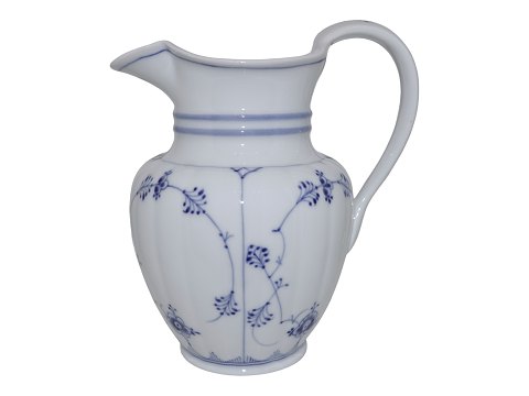 Blue Fluted PlainRare small pitcher for punch