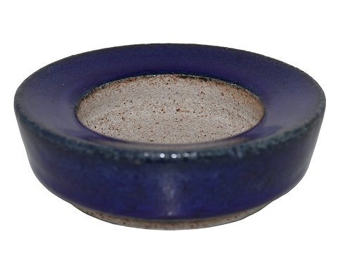 Bing & Grøndahl keramikBlå skål af Edith Sonne