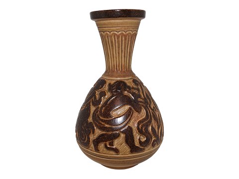 Michael Andersen keramikStørre brun vase
