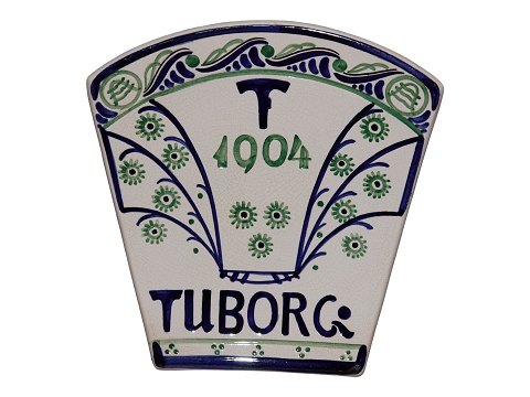 Aluminia Tuborg plate from 1904