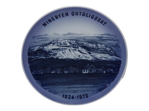 Royal Copenhagen  platteGrønland Minebyen Qutdligssat 1924-1972