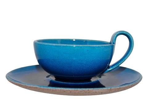 Kähler keramikBlå tekop med høj hank