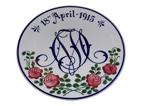 AluminiaLarge and rare plate April 18th. 1915