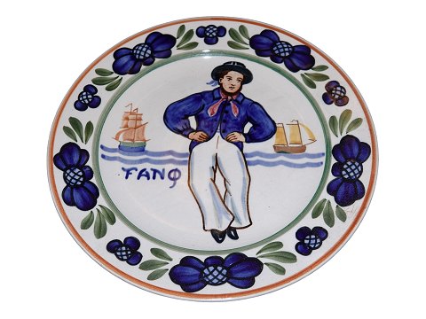 Aluminia plateMan from Fanø