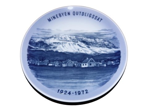 Royal Copenhagen plate
Minebyen Qutdligssat 1924-1972