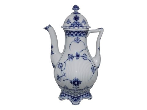 Blue Fluted Full Lace
Large coffee pot