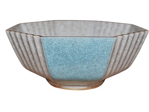 Royal Copenhagen
Craquele angular bowl