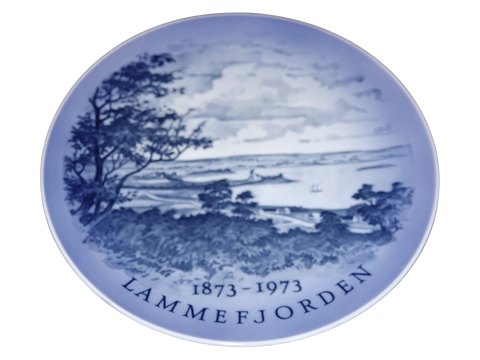 Royal Copenhagen platte 
Lammefjorden 1873-1973