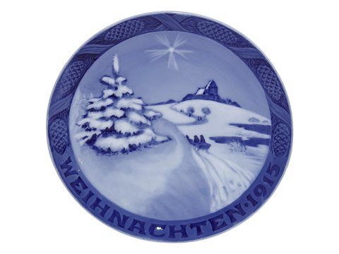 Royal Copenhagen Christmas plate
Weihnachten 1915