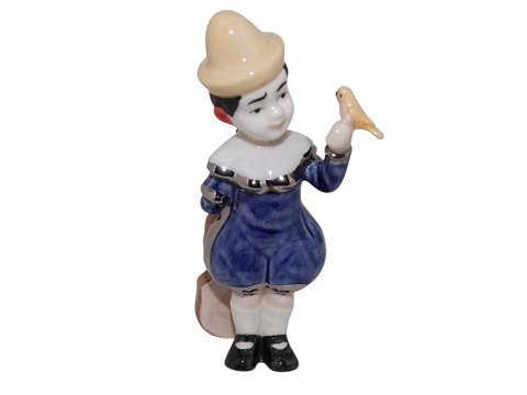 Royal Copenhagen
Miniature cirkus figur - Klovn med guitar