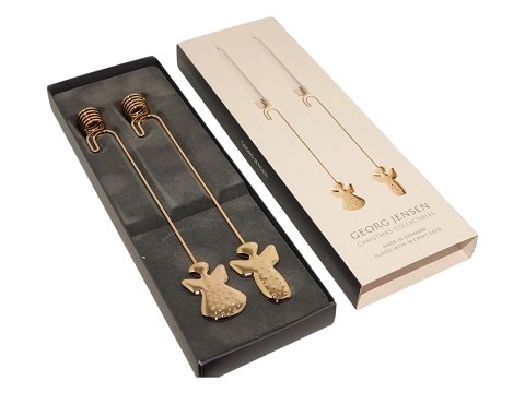 Georg Jensen Julepynt
To lysholdere Michael & Raphael fra 2017