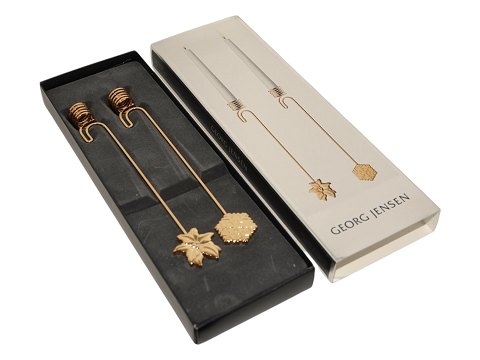 Georg Jensen Julepynt
To lysholdere med Julestjerne & Iskrystal fra 2009