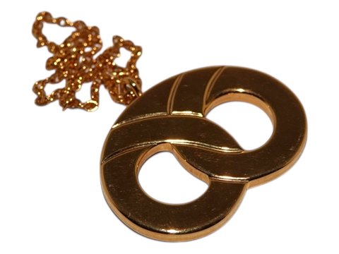 Georg Jensen Golden Christmas
Ornament - Pretzel