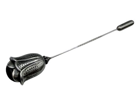 Georg Jensen Heritage Årssmykke 2007Slipsenål / jakkenål med rød sten